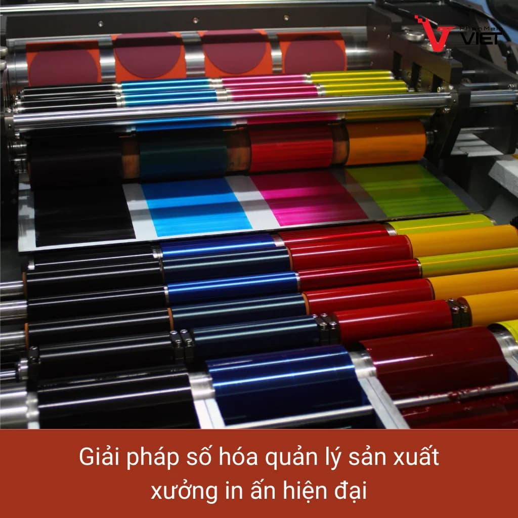 Giải pháp số hóa quản lý sản xuất xưởng in ấn hiện đại