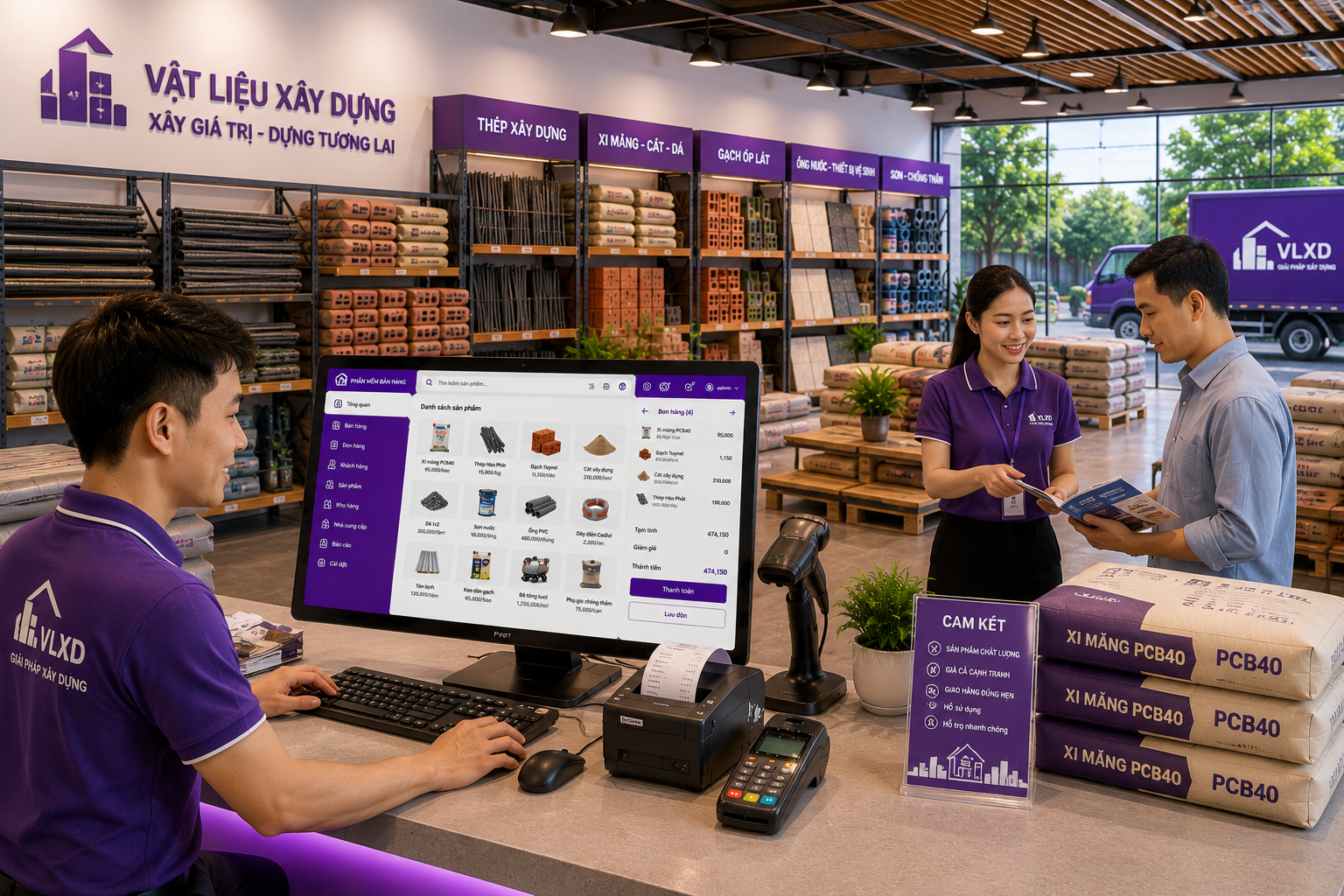Thiết kế giao diện trực quan thân thiện và dễ sử dụng