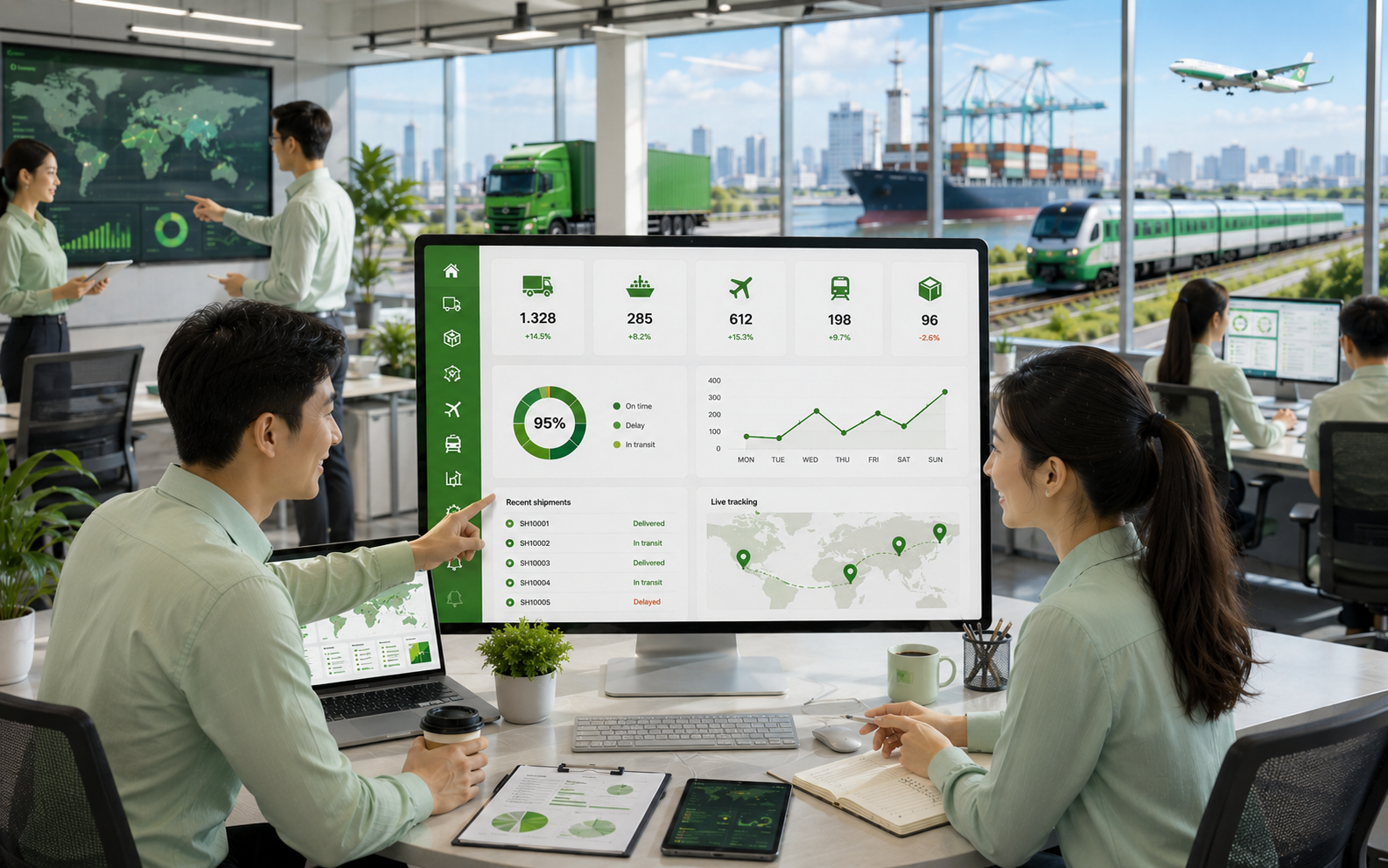 Đối tượng dùng phần mềm vận tải