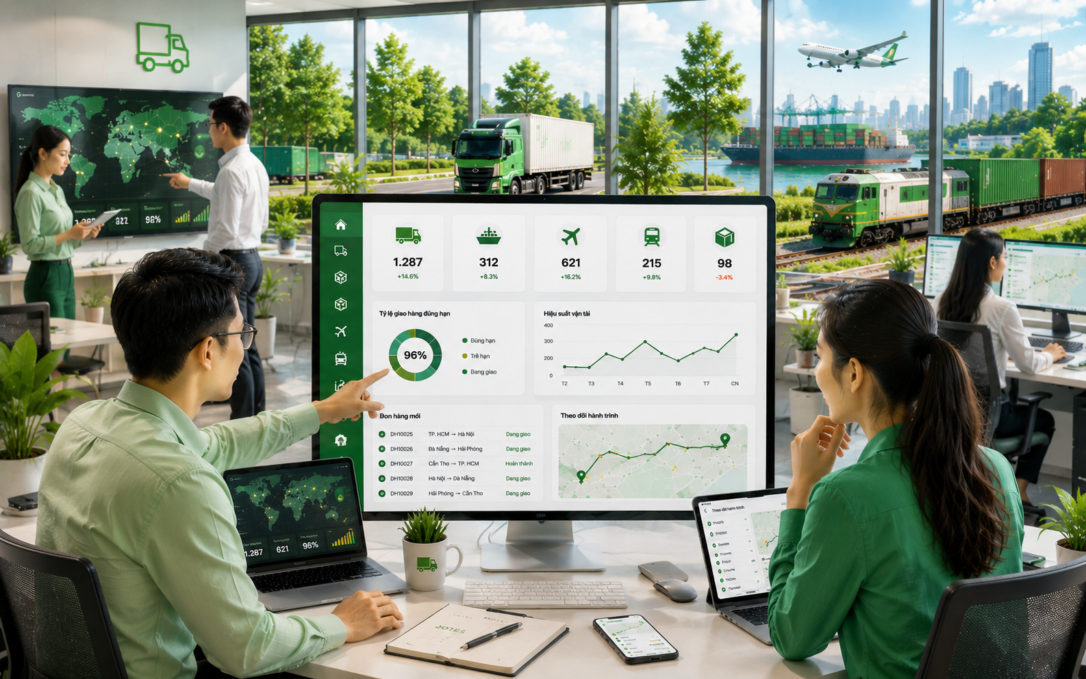 Lợi ích tối ưu vận hành của phần mềm vận tải