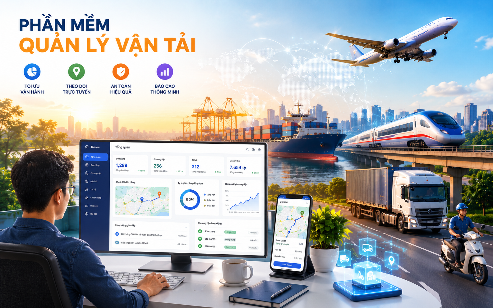 Giám sát xe tải thời gian thực