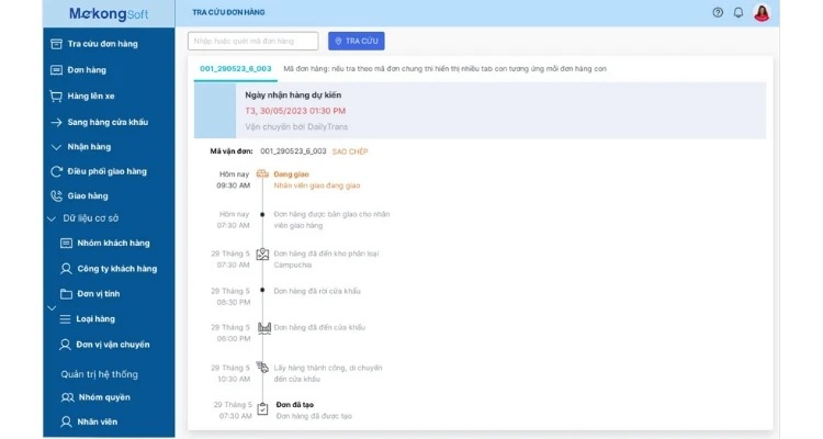 SmartLog là nền tảng quản lý vận tải ứng dụng công nghệ hiện đại trong điều phối và giám sát vận hành
