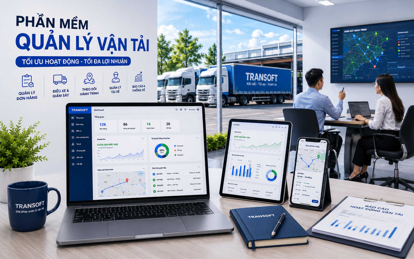 Tối ưu chi phí vận hành doanh nghiệp vận tải