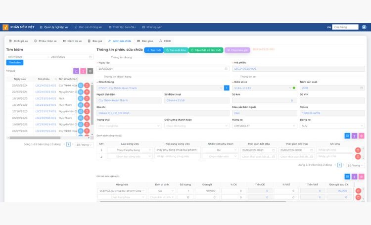 CarSoft là phần mềm quản lý gara được phát triển với mục tiêu đơn giản hóa quy trình sửa chữa