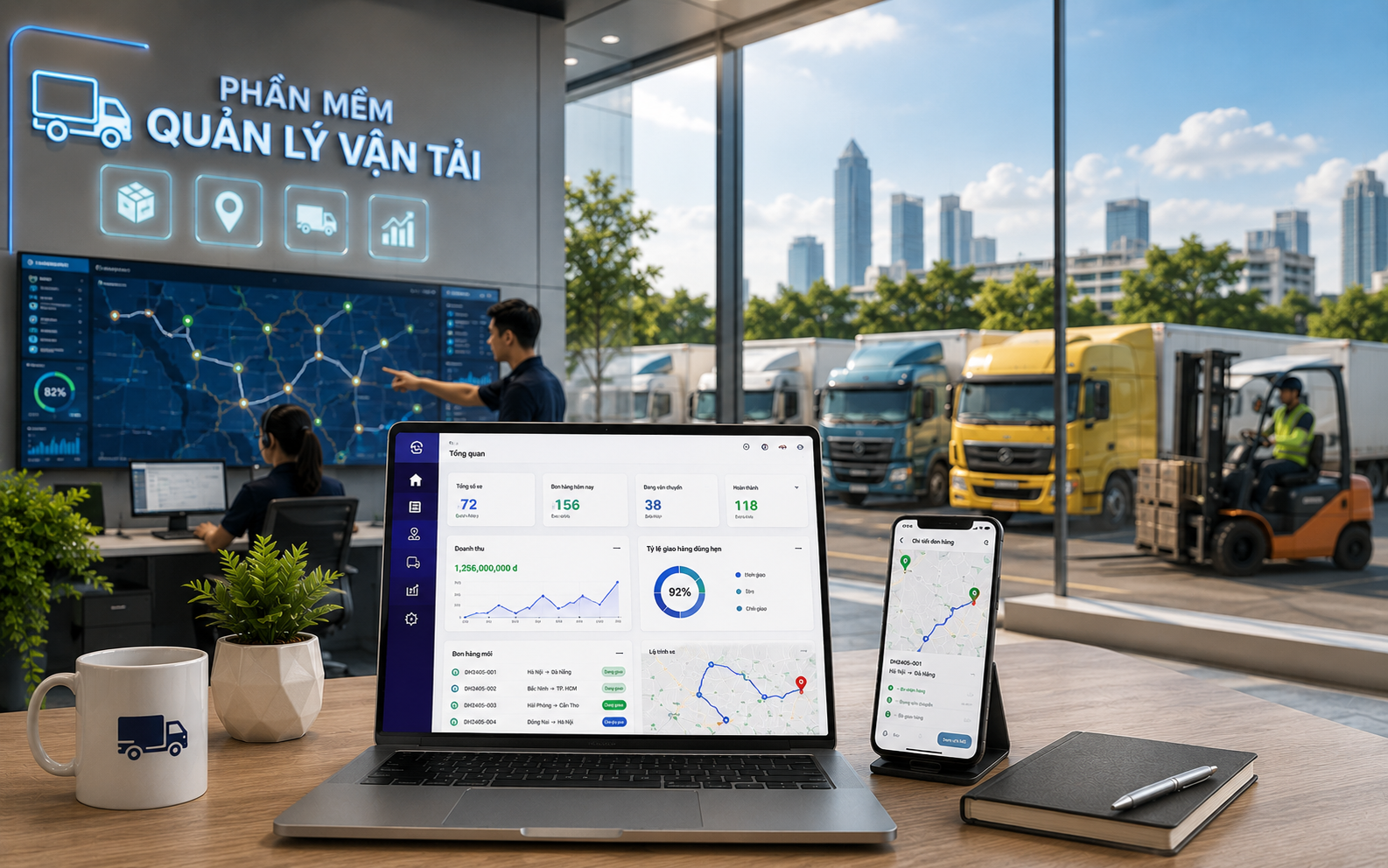 Tối ưu chi phí nhân sự điều phối vận tải