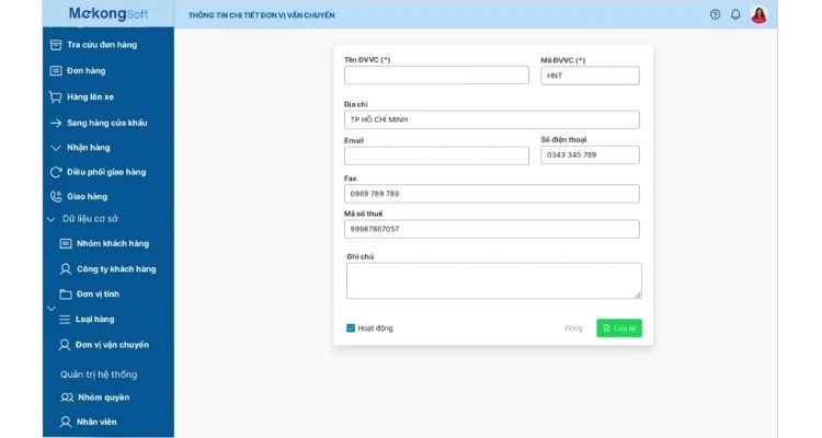 Phần mềm Smartlog TMS giúp doanh nghiệp tối ưu hóa hoạt động vận tải một cách toàn diện.