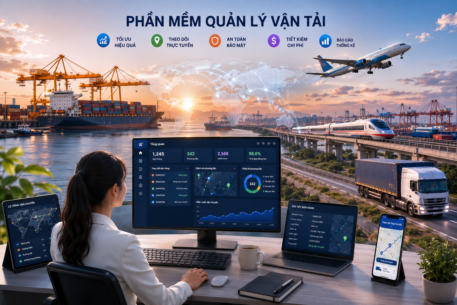 Quản lý chi phí vận hành từng chuyến xe