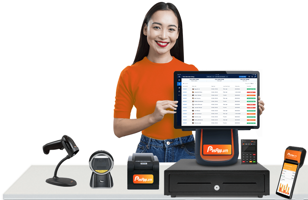 Phần mềm bán hàng điện tử điện máy cần hỗ trợ kết nối thiết bị phần cứng một cách trơn tru.