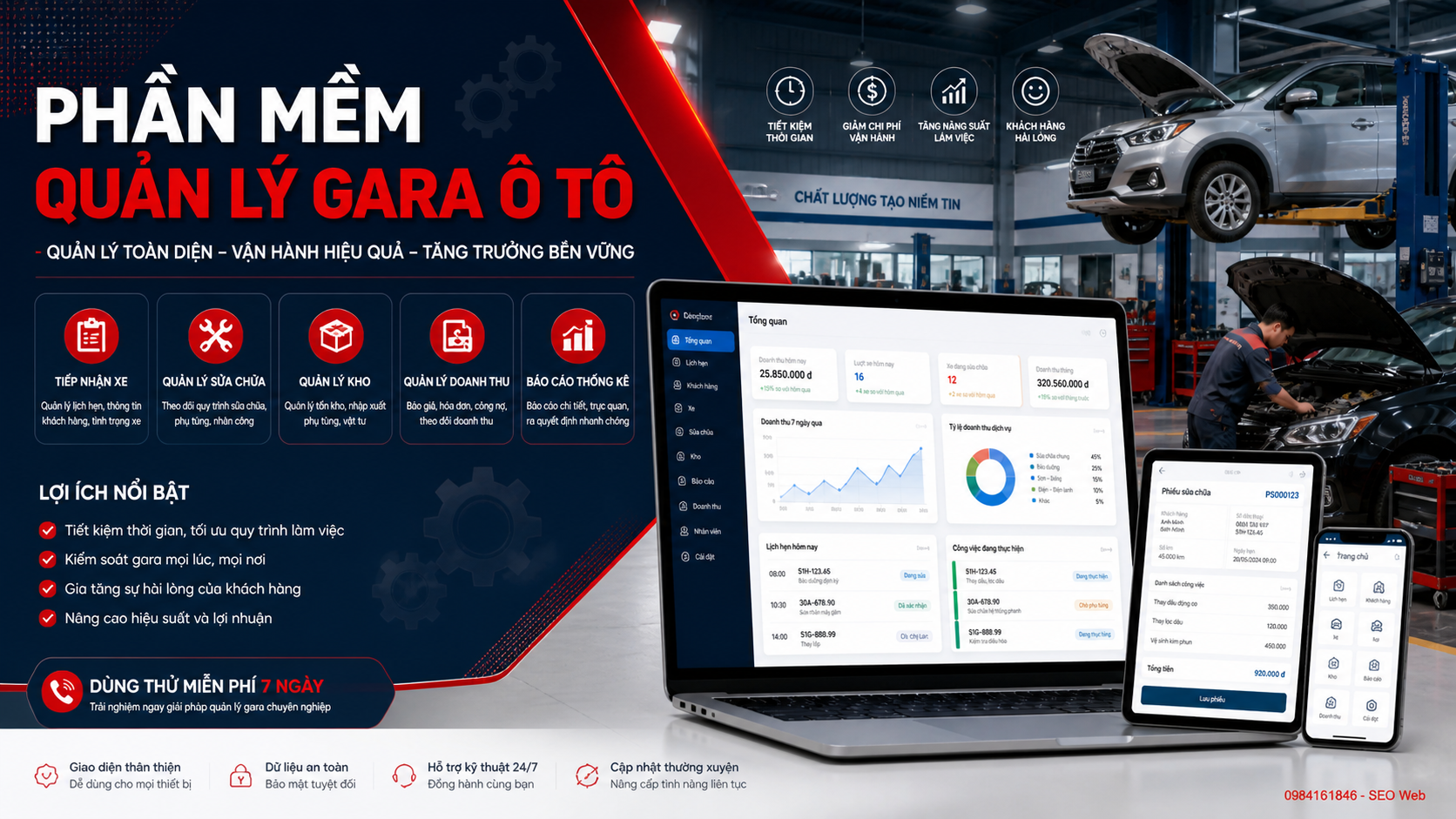 Các gara hiện đại đang thay đổi cách vận hành nhằm nâng cao hiệu quả kiểm soát dữ liệu