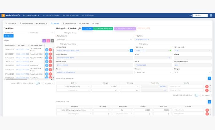Việc ghi chép thủ công trong gara ô tô thường gây ra sai sót nghiêm trọng và khó kiểm soát.