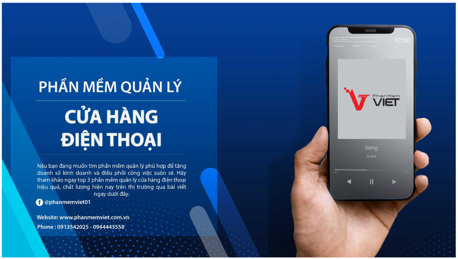 Phần mềm quản lý cửa hàng bán điện thoại