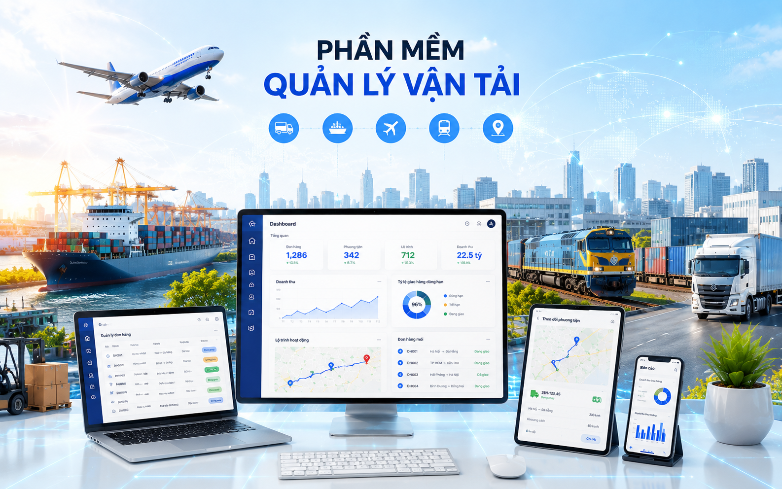 Tự động hóa điều phối đơn hàng vận tải