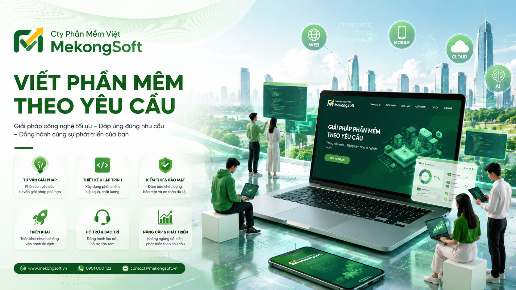 Lý do chọn phần mềm theo yêu cầu