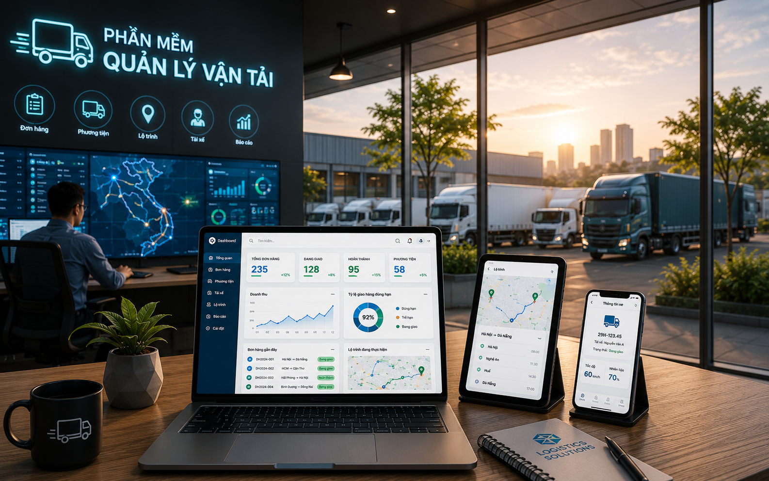 Phân tích dữ liệu vận hành logistics