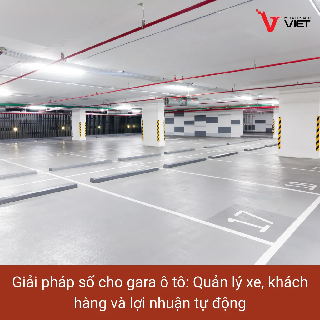 Giải pháp số cho gara ô tô giúp quản lý xe và lợi nhuận tự động