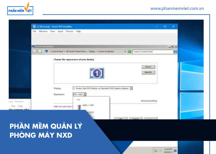 Phần mềm quản lý phòng máy NXD